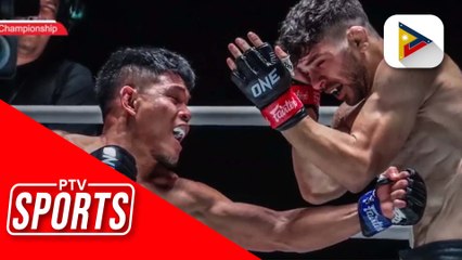 Bumina-ang, tagumpay sa ONE Championship debut