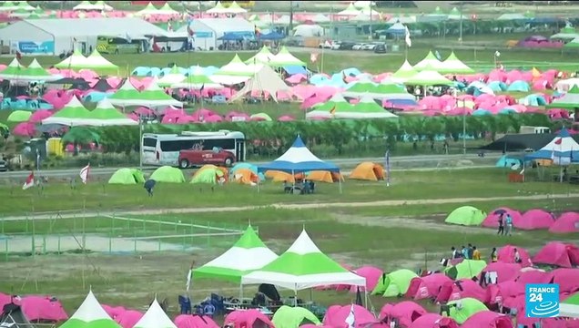Corée : cauchemar chez les scouts, la météo écourte un rassemblement de 43 000 jeunes