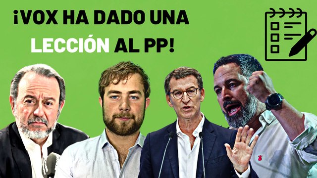 ¡Vox ha dado una lección de generosidad!¡Campano y Cárdenas celebran la entente de Feijóo y Abascal!