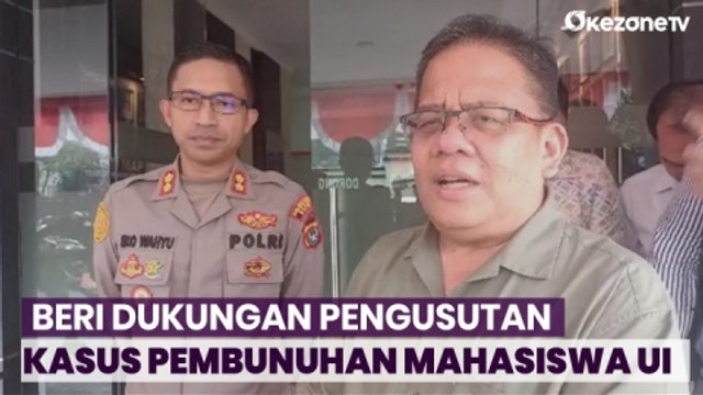 Civitas Akademika UI Sambangi Polres Depok, Beri Dukungan Pengusutan Kasus Pembunuhan Mahasiswa