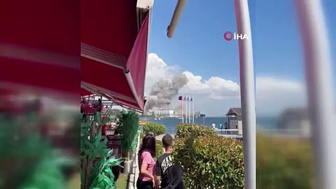 PATLAMA NEREDE OLDU? Derince Limanı nerede? Kocaeli limanı patlaması son dakika izle!