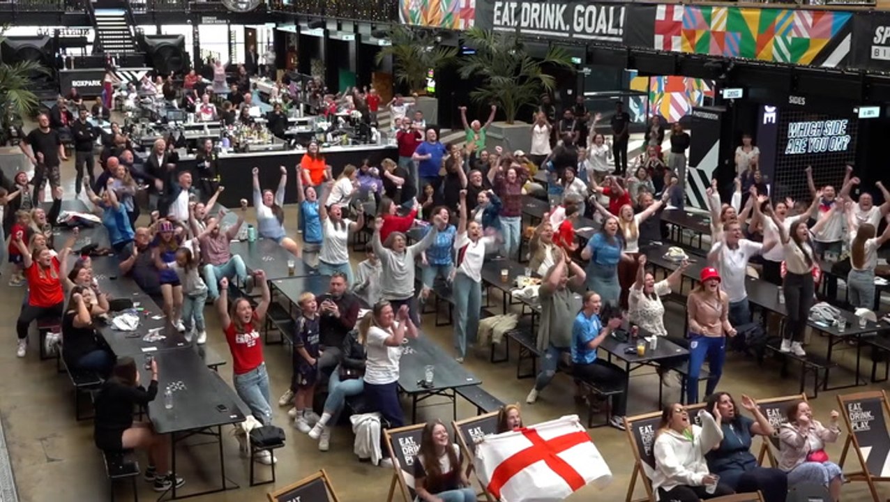 England fans react as Lionesses win dramatic Women’s World Cup penalty shootout