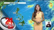 May cloud cluster na namataan sa labas ng PAR sa silangan ng Mindanao — PAGASA | 24 Oras