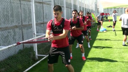 Sivasspor a poursuivi ses préparatifs pour le match de Samsunspor