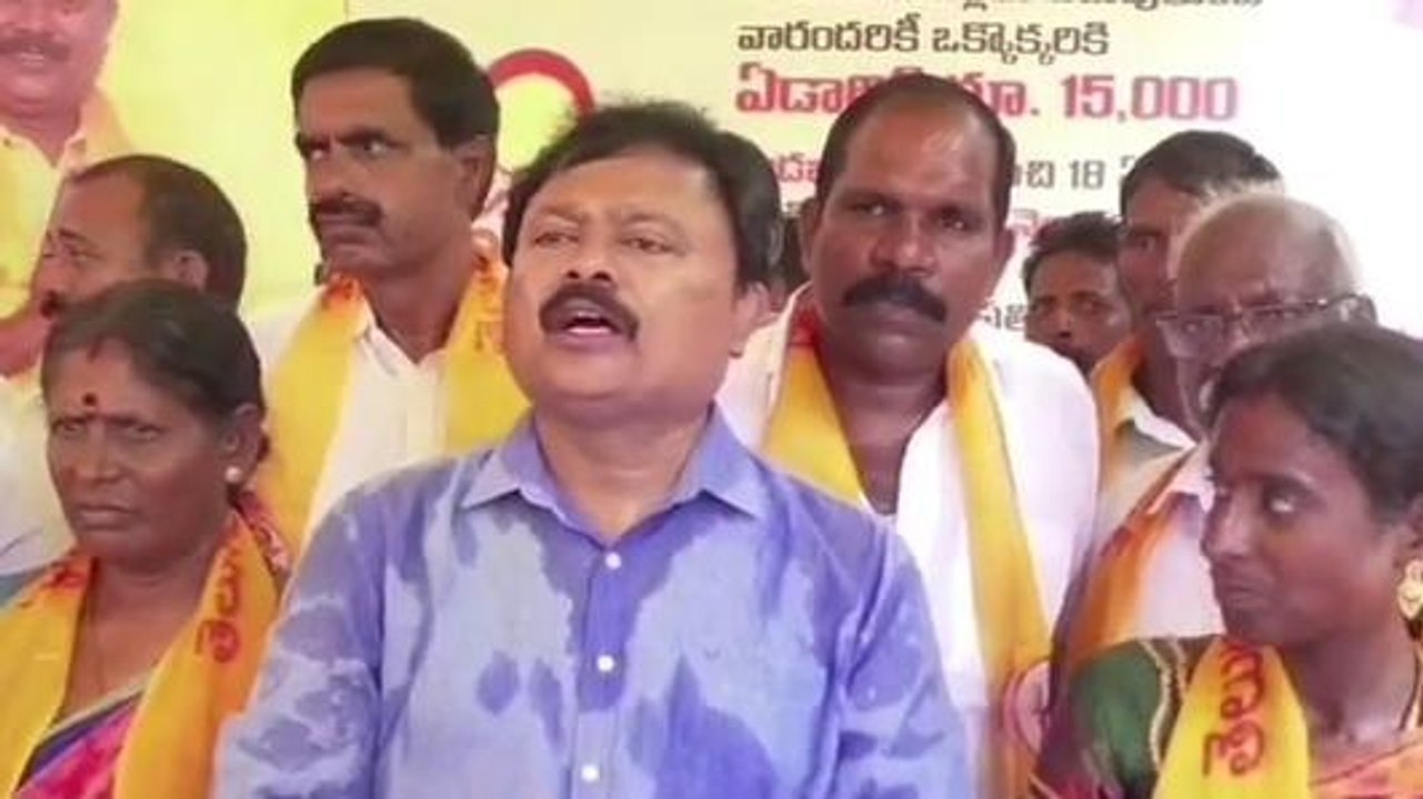 తిరుపతి జిల్లా: తెలుగుదేశం పార్టీలో చేరిన 200 కుటుంబాలు