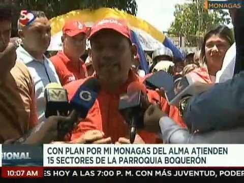 Familias de la pqa. Boquerón recibieron atención médica con el plan Por amor a mi Monagas del Alma