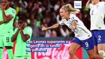 Mundial de fútbol femenino | Inglaterra alcanza los cuartos de final al vencer a Nigeria 4-2