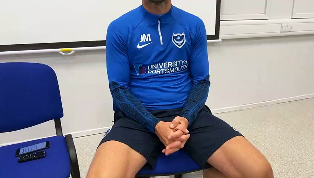 Forest Green Rovers v Pompey: John Mousinho's pre-match thoughts