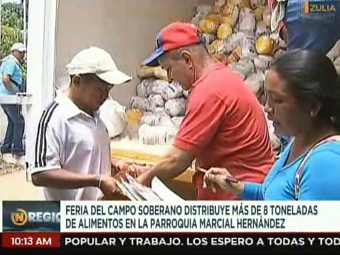 Zulia | Feria del Campo Soberano distribuyó más de 8 toneladas de alimentos a precios asequibles