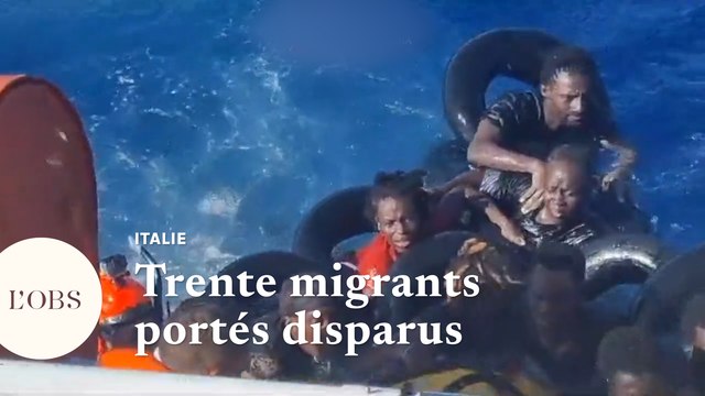 Lampedusa : les images saisissantes des garde-côtes après un double naufrage