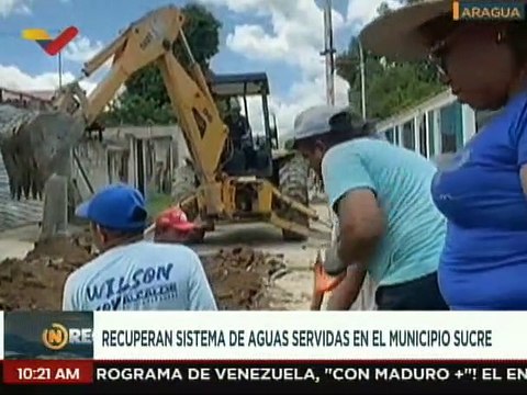 Aragua | Alcalde Wilson Coy supervisó los trabajos de colocación de colectores de aguas pluviales