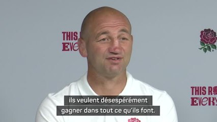 Angleterre - Borthwick : "Les joueurs veulent désespérément gagner dans tout ce qu'ils font"