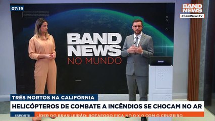 Acidente entre duas aeronaves em mata na Califórnia | BandNews Mundo