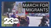 Hundred march for immigration reform