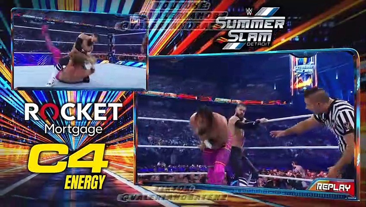 WWE FINN BALOR VS SETH FREAKIN ROLLINS - AT SUMMERSLAM 2023 FULL MATCH HIGHLIGHTS