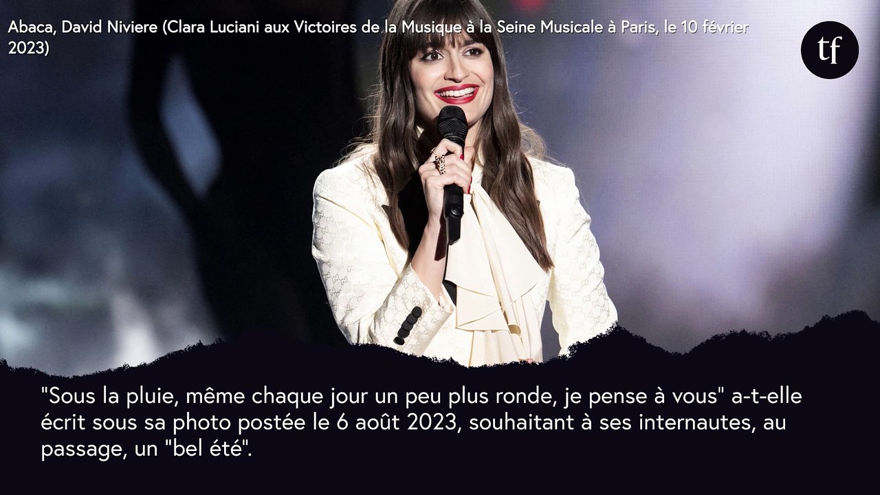 Robe à pois et ventre bien rond : enceinte, Clara Luciani poste une jolie photo de ses vacances en Bretagne