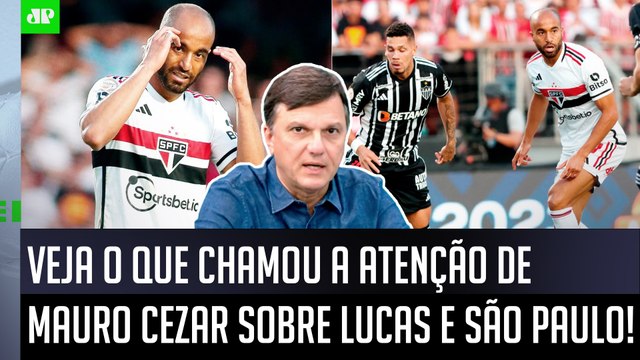 Sobre o Lucas Moura, EU NÃO ENTENDI por que o São Paulo... Mauro Cezar CHAMA ATENÇÃO pra DETALHE