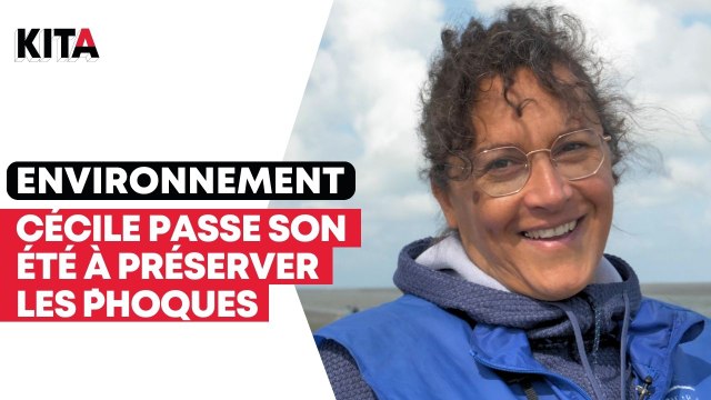 Cécile passe son été à préserver les phoques de la baie de Somme