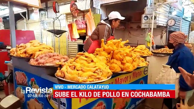 El alza en el precio del kilo de pollo no cesa en mercados de Cochabamba