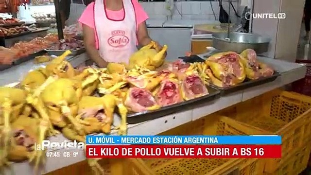 El alza en el precio del kilo de pollo no cesa en mercados de Santa Cruz