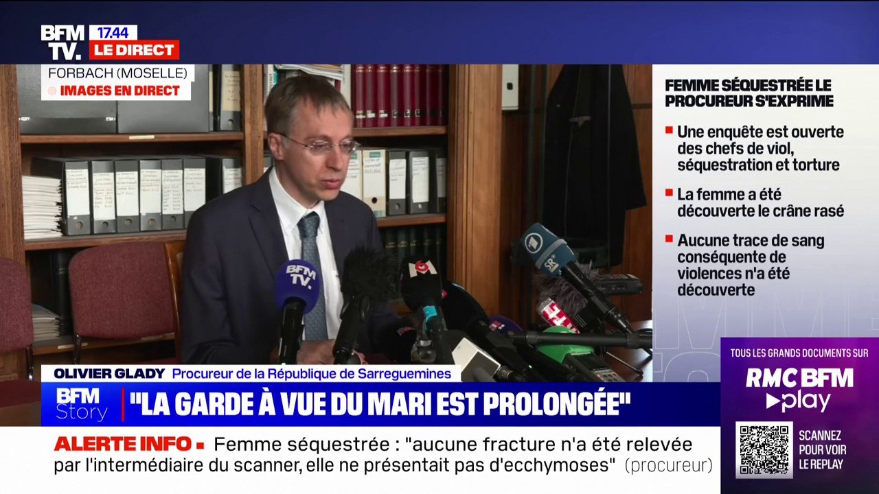 Femme séquestrée à Forbach: le procureur de la République de Sarreguemines appelle à "ne pas se laisser mystifier par l'image première des choses"