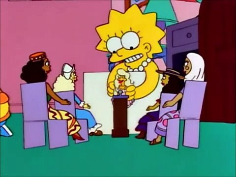 ¡A mi no me preguntes, solo soy una chica! - Los Simpson