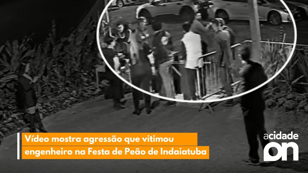 Vídeo mostra agressão que vitimou engenheiro na Festa de Peão de Indaiatuba
