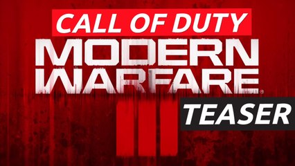 Call of Duty Modern Warfare 3 - Teaser Tráiler