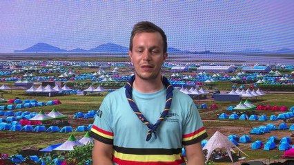 Témoignage de Baptiste Legast, porte parole du contingent belge au campement de Jamboree