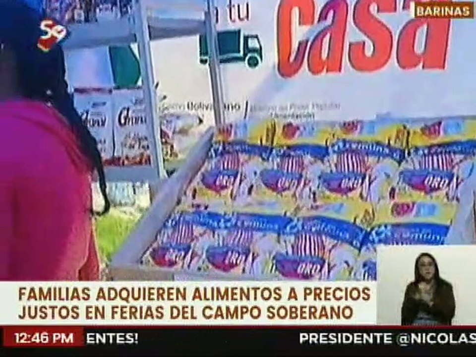 Minppal distribuyó más 3.6 toneladas de proteína a los barinenses  a precios asequibles