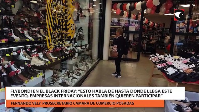 Flybondi en el Black Friday de Posadas “esto habla de hasta dónde llega este evento, empresas internacionales también quieren participar” dijo Fernando Vely