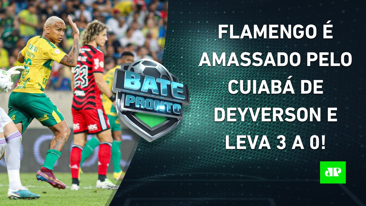 PREOCUPANTE? Flamengo FAZ FEIO e LEVA 3 do Cuiabá; São Paulo e Palmeiras PERDEM! | BATE PRONTO