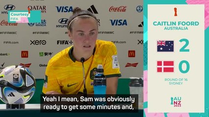 Kerr helped boost Australia - Foord