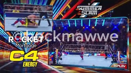 Ricochet vs Logan Paul Summer Slam crazy Moves