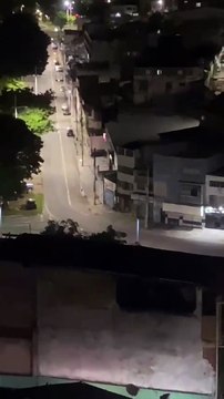 Moradores registram troca de tiros na avenida Vasco da Gama