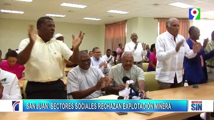 Rechazan en San Juan la explotación minera | Primera Emisión SIN