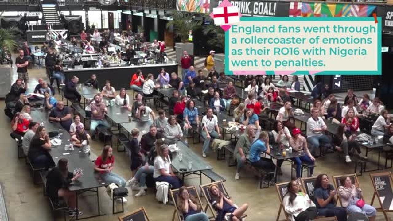 Heartbreak And Jubilation - England Fans React To World Cup Penalty ...