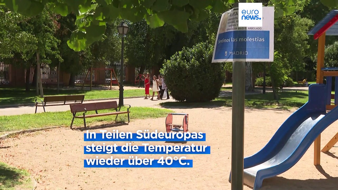 Feuer und Flut in Mittel- und Südeuropa, Norwegen zittert vor Sturm 'Hans'