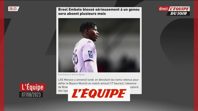 Embolo blessé sérieusement à un genou sera absent plusieurs mois - Foot - L1 - Monaco