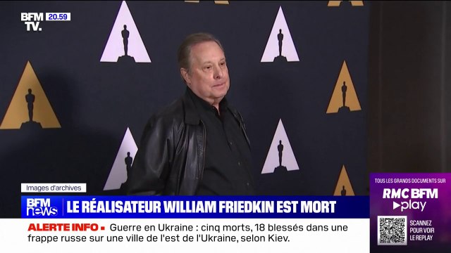 Cinéma: William Friedkin, réalisateur de L'Exorciste est décédé à 87 ans