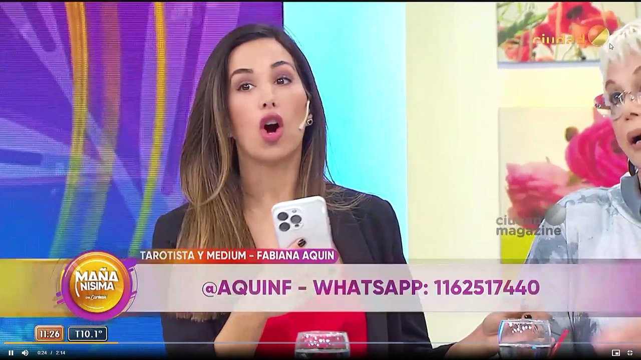 Estefi Berardi cruzó a Luis Ventura y Carmen Barbieri la frenó