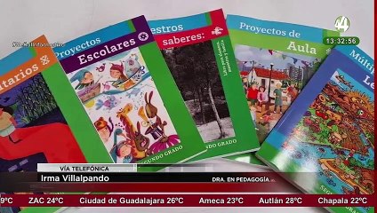 La pedadoga, Irma Villalpando, analiza el contenido de los libros de texto gratuitos