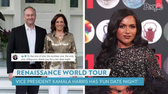 Kamala Harris Rocks Sparkling Shirt for 'Date Night' at Beyoncé Concert with Husband Doug Emhoff