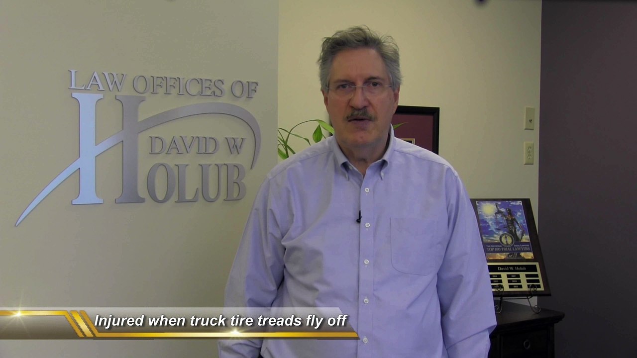 Injured When Truck Tire Treads Fly Off? | Indiana Lawyer Discusses