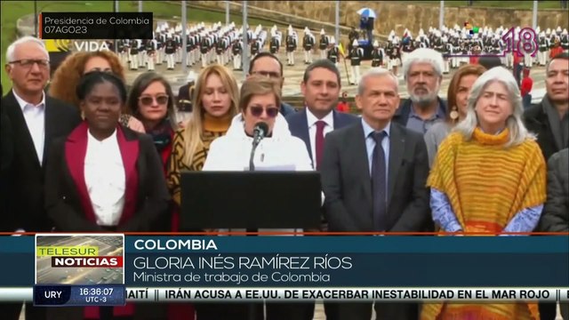 teleSUR Noticias 15:30 07-08: Pte. Petro cumple un año de mandato en Colombia