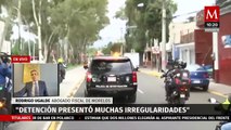 “Detención presenta muchas irregularidades”, asegura Rodrigo Ugalde, abogado del fiscal de Morelos