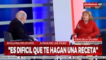 Graciela Ocaña: “Nadie se ocupa de los viejos