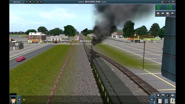 Trackside Trainz 2009 Midwest USA Dansville-Ceder Steam Excursion D&RGW #1015