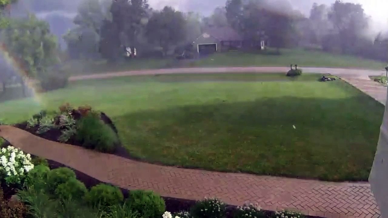 Tornade descend la rue
