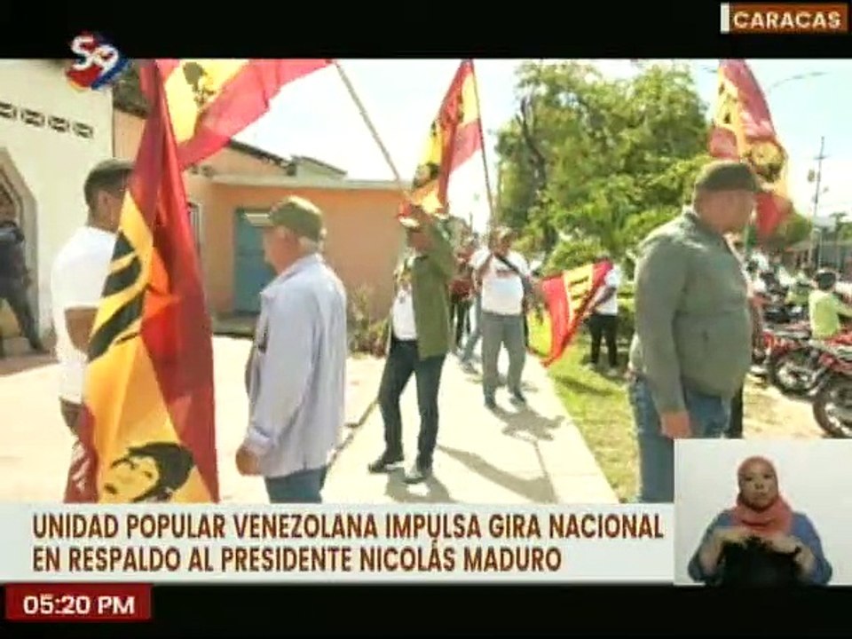 Caracas | Partido UPV reafirma su compromiso y respaldo al Presidente Nicolás Maduro